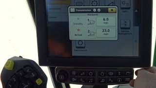John Deere S700 Series Transmission Settings and Residue Management Set Up