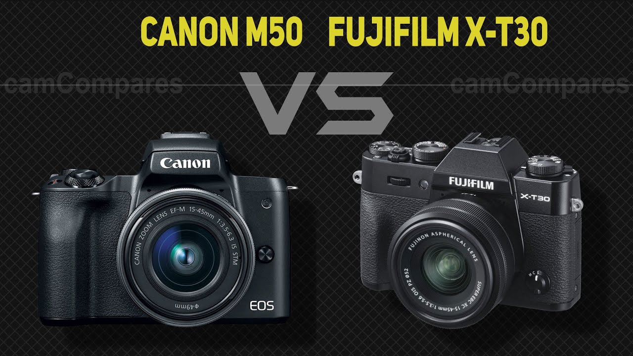 Canon M50 vs Fujifilm XT30 [Camera Battle] YouTube