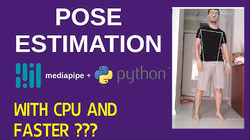 Pose Estimation with Python | MediaPipe | Super faster and accurate with CPU