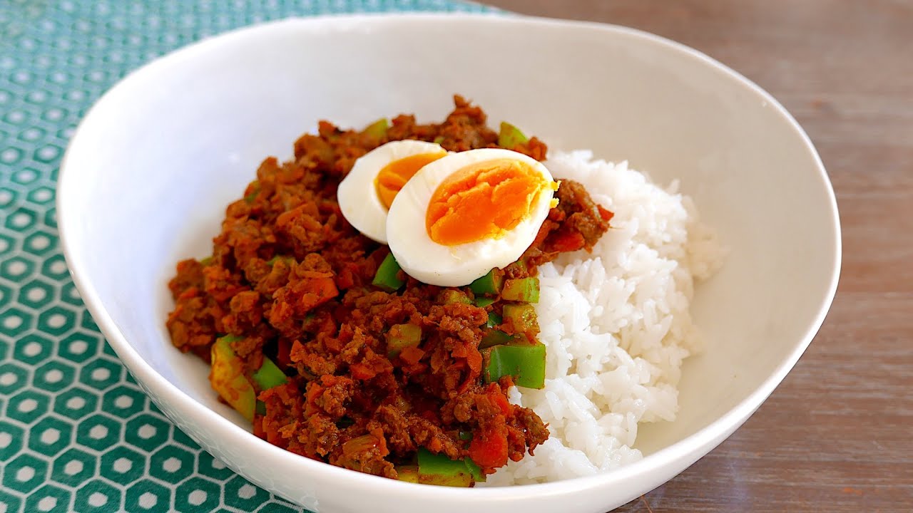 Japanese Dry Curry v2 Japanese Recipe wa's Kitchen YouTube