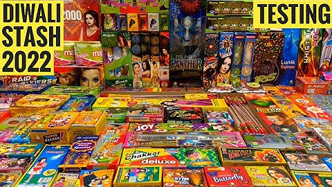 DIWALI FIRECRACKERS STASH 2022 PART 8.1 WITH TESTING | DIWALI CRACKERS 2022 | CRACKERS TESTING 2022