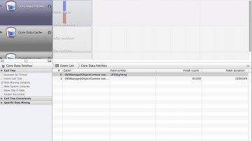 Debugging slow app launch due to Core Data performance