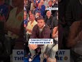 Skatt watched the @NYKnicks win courtside 🔥 #giants #nfl #knicks #camskattebo #nba #nbaplayoffs