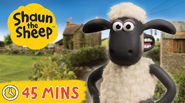🔔 45 MINS of Best Bits of Shaun the Sheep 🐑 Seasons 1-5