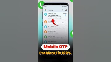 OTP is not coming on mobile what to do | OTP not coming on mobile #shorts #otp