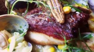 Hake, Sweetcorn, Orzo