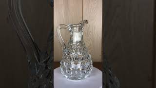1915 Fostoria Glass #2056 American Pattern Blown to Mold 5 1/2” Handled Cruet #home #collection 1915 Fostoria Glass #2056 American Pattern Blown to Mold 5 1/2” Handled Cruet #home #collection