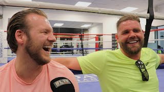 'B***S***!' - BILLY JOE SAUNDERS SAYS HE & EDDIE HEARN HAVE TEXTED ABOUT HIS RETURN! FT. BEN DAVISON