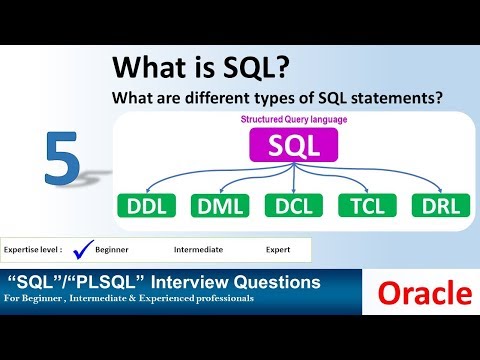 Video: Jaké jsou různé příkazy SQL?