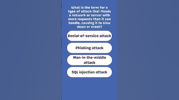 💥DoS attack💥|| #shorts #technology #quiz