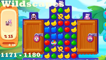 Wildscapes Level 1171 - 1180 HD Walkthrough | 3 - match game | gameplay | android | ios | pc | app