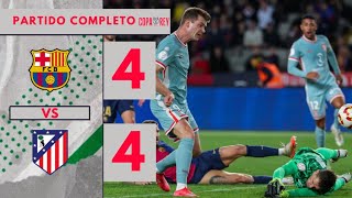 FC Barcelona Vs Atlético de Madrid | Partido Completo | Copa del Rey 2024-25 Semifinal Ida