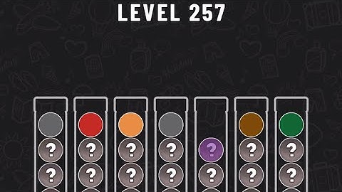 Ball Sort Puzzle Level 257 #ballsortpuzzle #ballsortpuzzlegameplay #puzzlegame #mobilegames