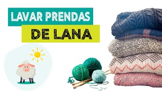 TRUCOS para LAVAR prendas de LANA en CASA