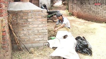 TVH - Lò đốt rác gia đình ở Việt Lập - chi phí thấp, sạch môi trường