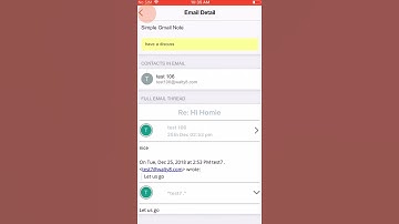 Simple Mobile CRM: Timeline