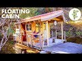 Floating Tiny Cabin is Perfect for Glamping on the Water