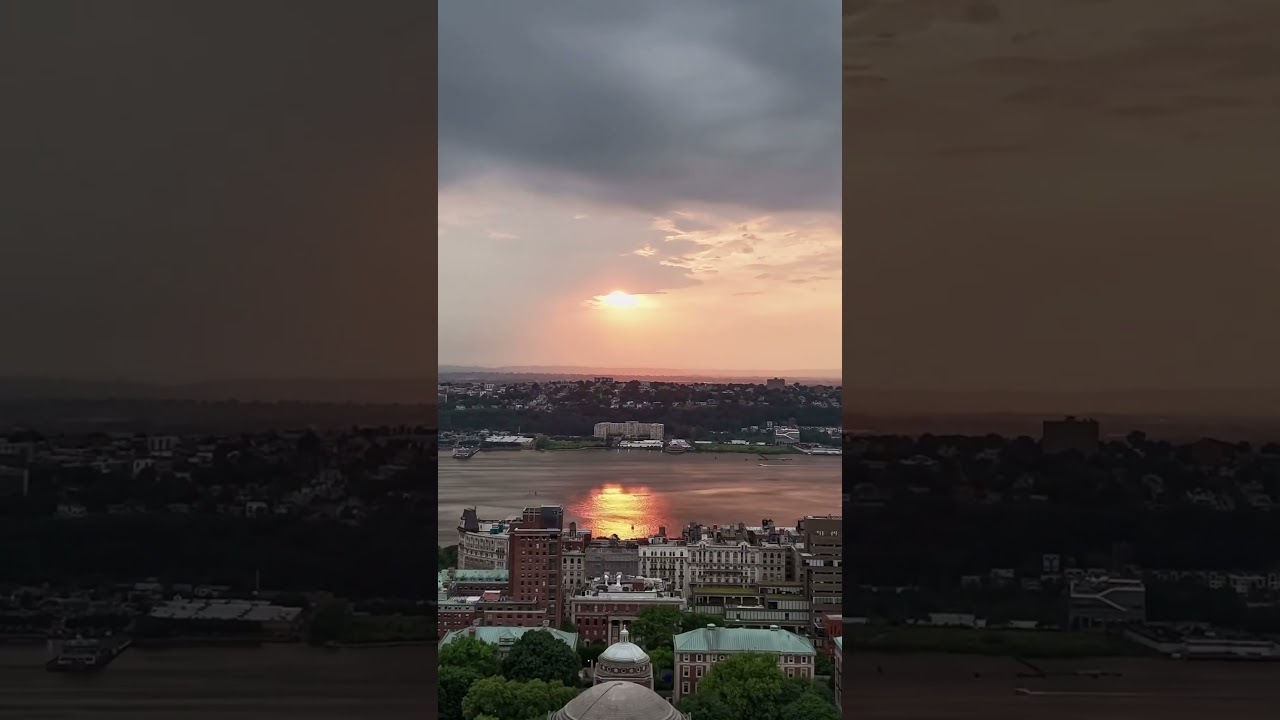 🇺🇸🗽 Columbia University Sunset Timelapse