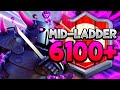 🥵MID-LADDER PUSH 6100 TO 6300!(Against Logbait,Hog 2.6,...)🥵