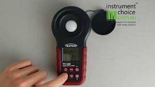 How to use the Testboy IC-TTV-335