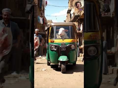 الخروف ساقط وراكب التوك توك زعبولا شغ ال والحارة مولعة