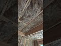 Master room insulado con fiberglass insulacion #home #homedecor #construction