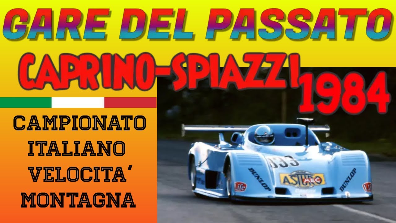 Gare del passato: 1984 CAPRINO - SPIAZZI