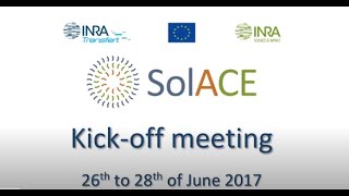 SolACE Project - Kick-off meeting