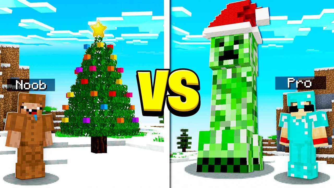 MINECRAFT NOOB vs PRO CHRISTMAS! | ข้อมูลทั้งหมดเกี่ยวกับโปร ค ริ สมาสเพิ่งได้รับการอัปเดต