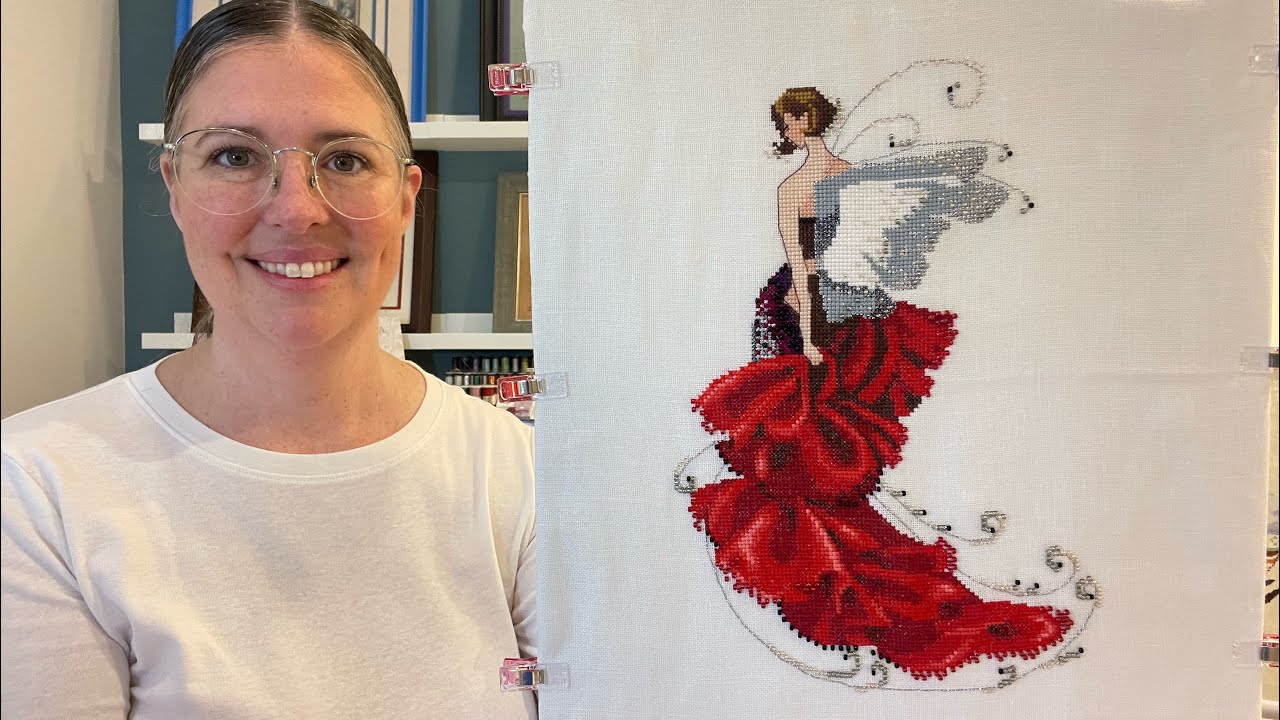 Flosstube Poppy от Норы Корбетт, вышивка крестом