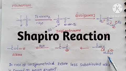 Shapiro Reaction