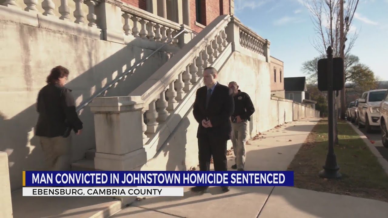 Johnstown man sentenced for ex-girlfriend’s murder - YouTube