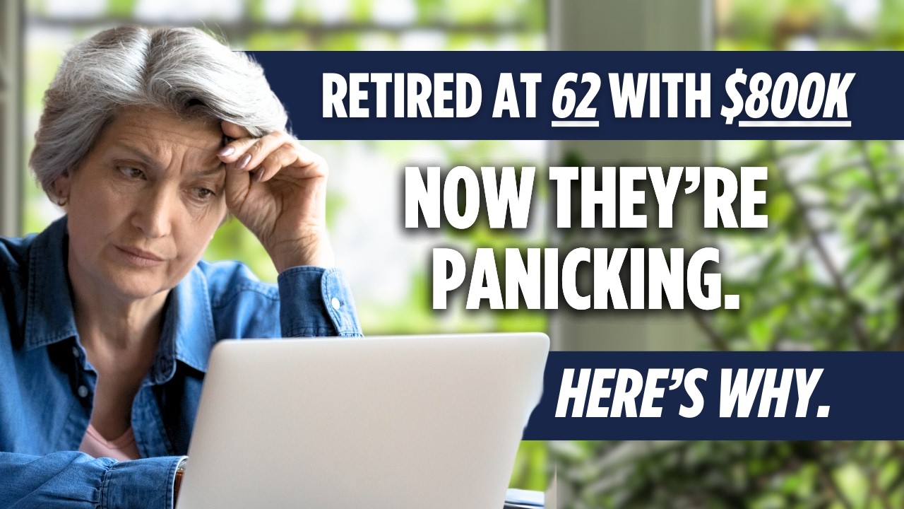 Пара вышла на пенсию в 62 года, имея 800 тысяч долларов. Теперь они в панике. Вот почему.