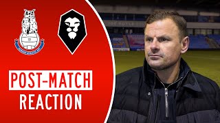 🗣 RICHIE WELLENS | Oldham Athletic 2-1 Salford City post match interview