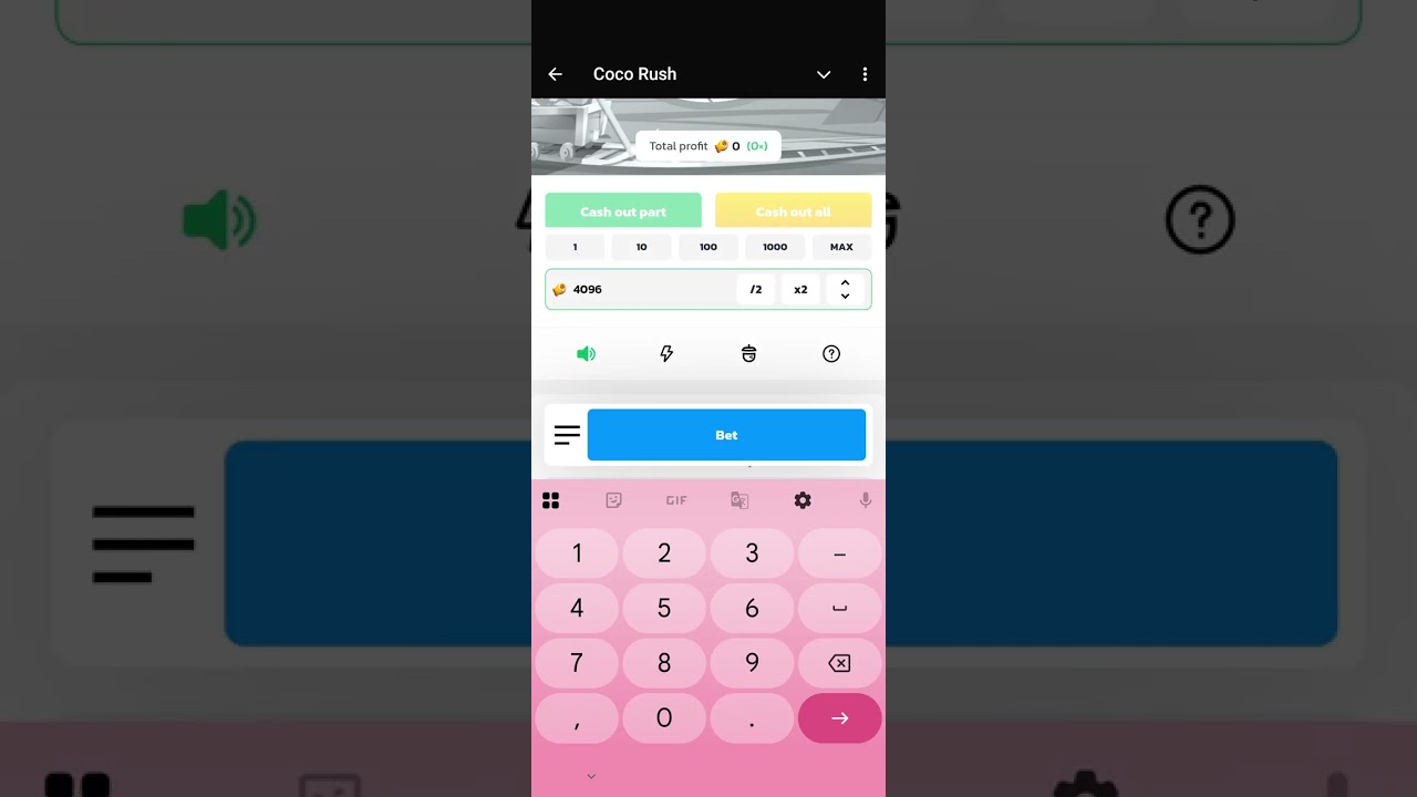 Game with highest bet .. play and earn for more info ..