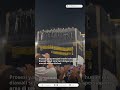 Detik-Detik Pergantian Kiswah Ka'bah Disaksikan Ribuan Jamaah