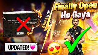 Finnally Free Free Indonesia Server Login Problem Solve 💗 How To Open?