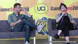 Panel with Cam Gigandet, German Comic Con 2019 Berlin