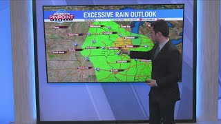 Heavy Rain Chance On Monday