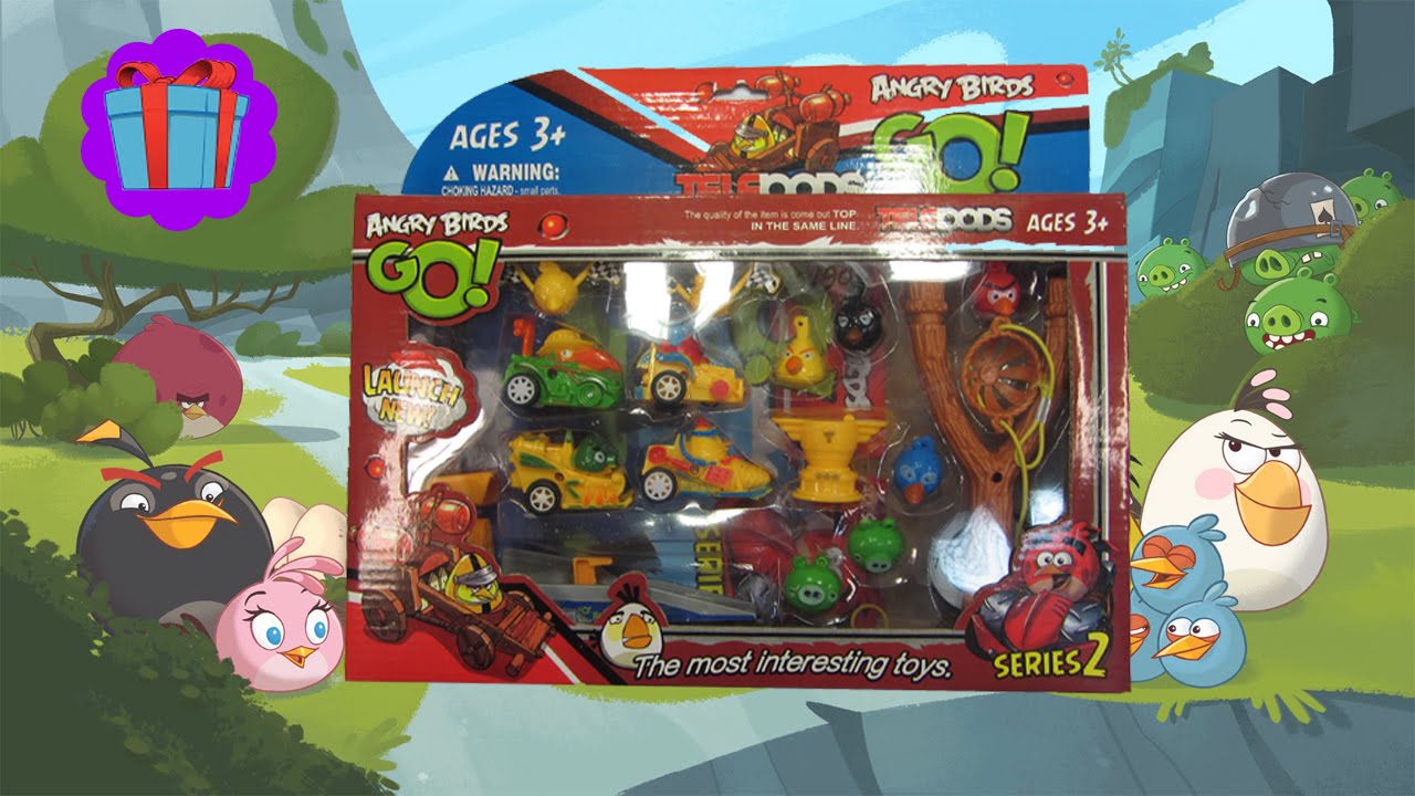 angry birds toys videos