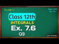 Class 12th ex 7.6 q9 Ncert Book/ class 12 math ex 7.6 q9 solution/ class 12 maths exercise 7.6 q9