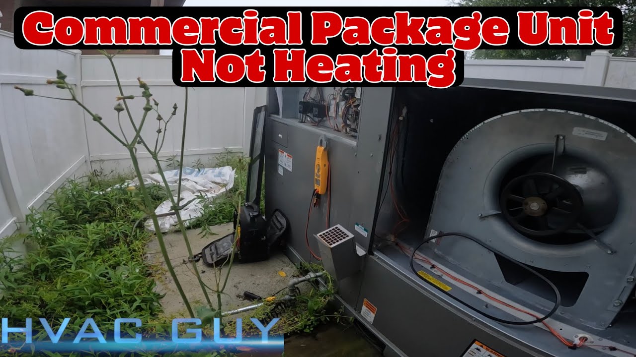 18 Month Old Ruud Gas Pack No Heating! hvacguy hvaclife YouTube