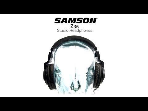 Samson Z35 Studio Headphones | Gear4music demo