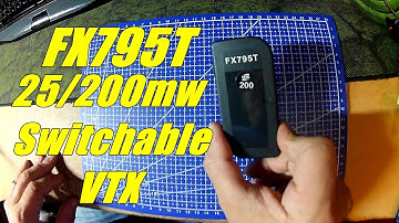 FX795T 25/200mw 5.8ghz Video Transmitter