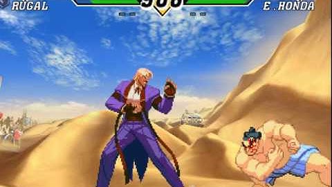 Capcom vs. SNK 2 EO (Arcade Mode with Rugal) | Dolphin 5.0-4335