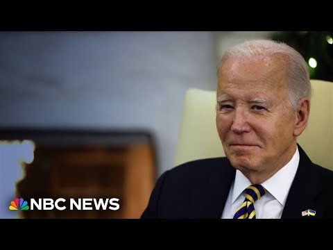 Biden says Israel is losing support amid ground offensive in Gaza