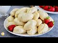 ВАРЕНИКИ С ЯГОДАМИ! Самые Вкусные Вареники На Пару с Клубникой!