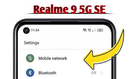 Mobile Data Not Working on Realme 9 5G SE Problem Solved