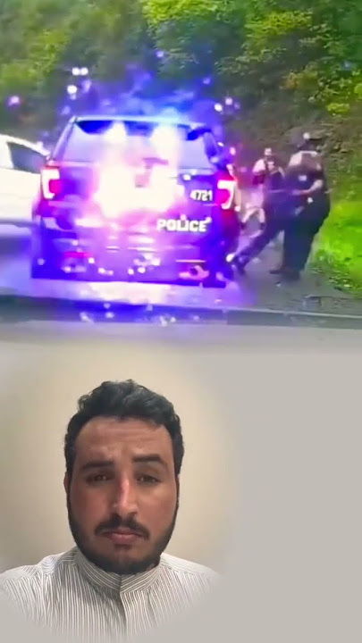 A policeman rescues his colleague from a serious accident