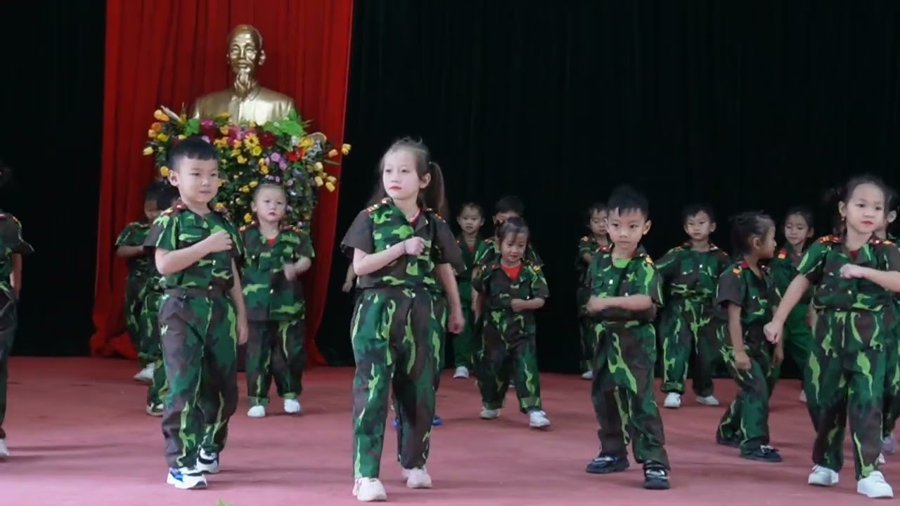 Mãi Mãi Khúc Hành Quân | Trường MN Giang Ma